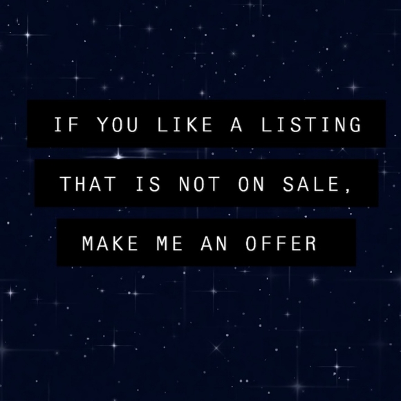 MAKE ME AN OFFER
